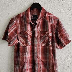 Prana Button Down Short Sleeve